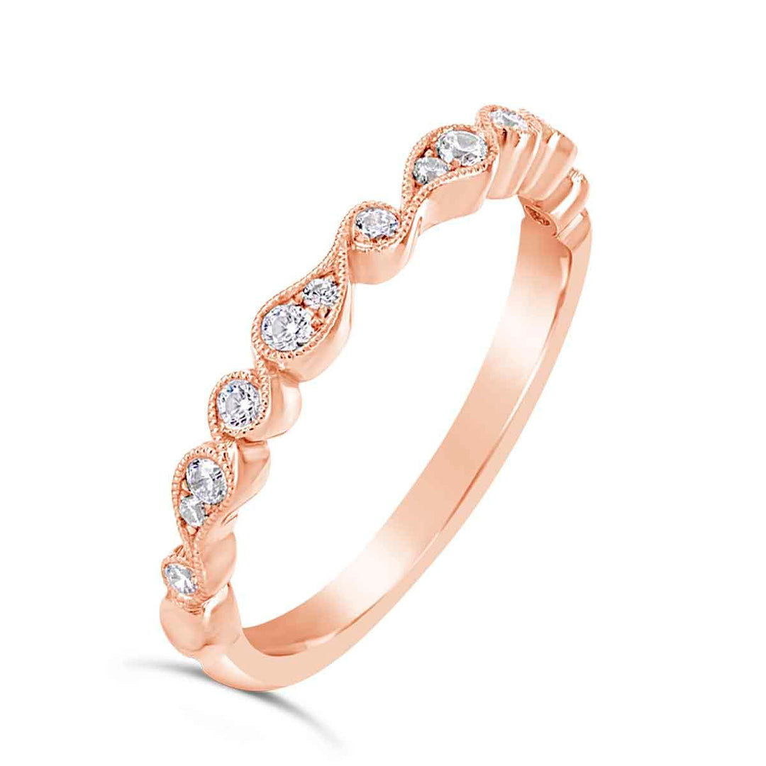 Vintage Inspired Diamond Band - YJA8159R