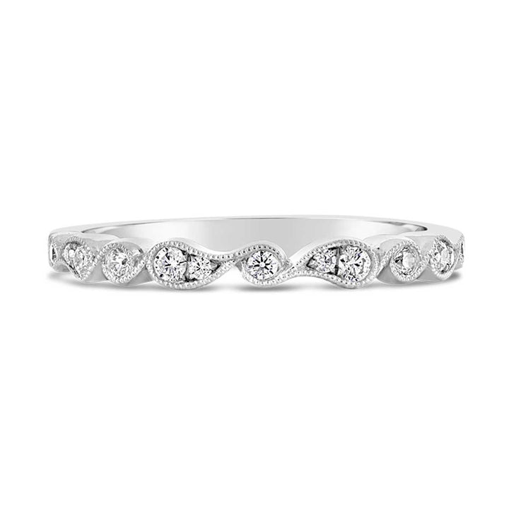 Vintage Inspired Diamond Band - YJA8159R