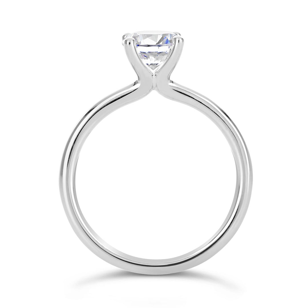 Classic Diamond Solitaire Engagement Ring