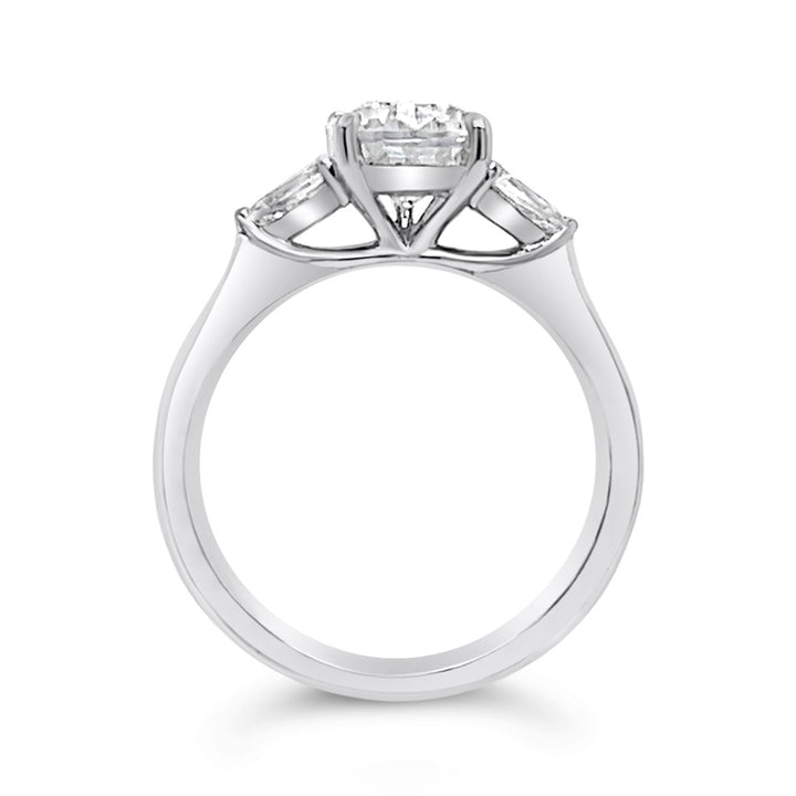 Three Stone Diamond Engagement Ring - The Diamond Guys