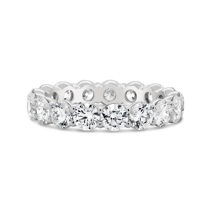 Lab Grown Diamond Eternity Band - EB438 - The Diamond Guys