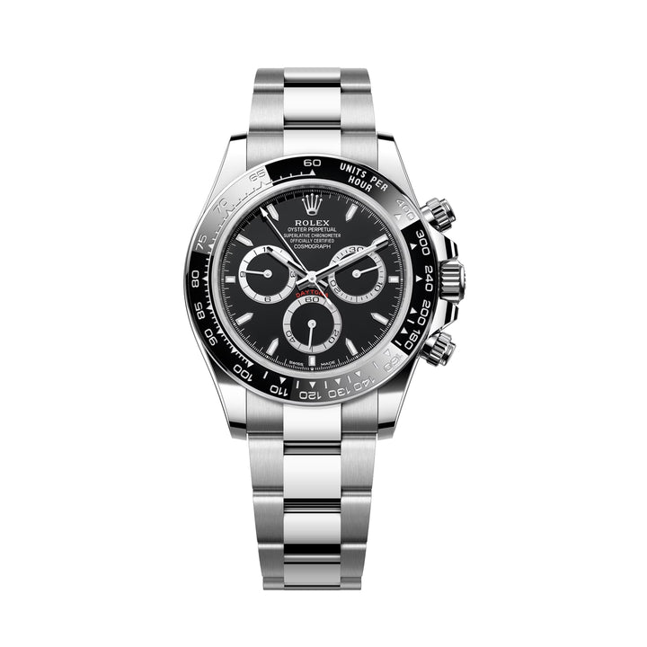 Rolex Cosmograph Daytona Black Dial - 126500LN - The Diamond Guys