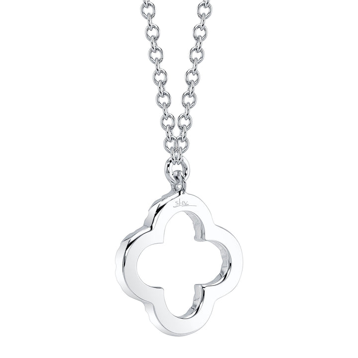 Shy Creation Diamond Clover Necklace - The Diamond Guys