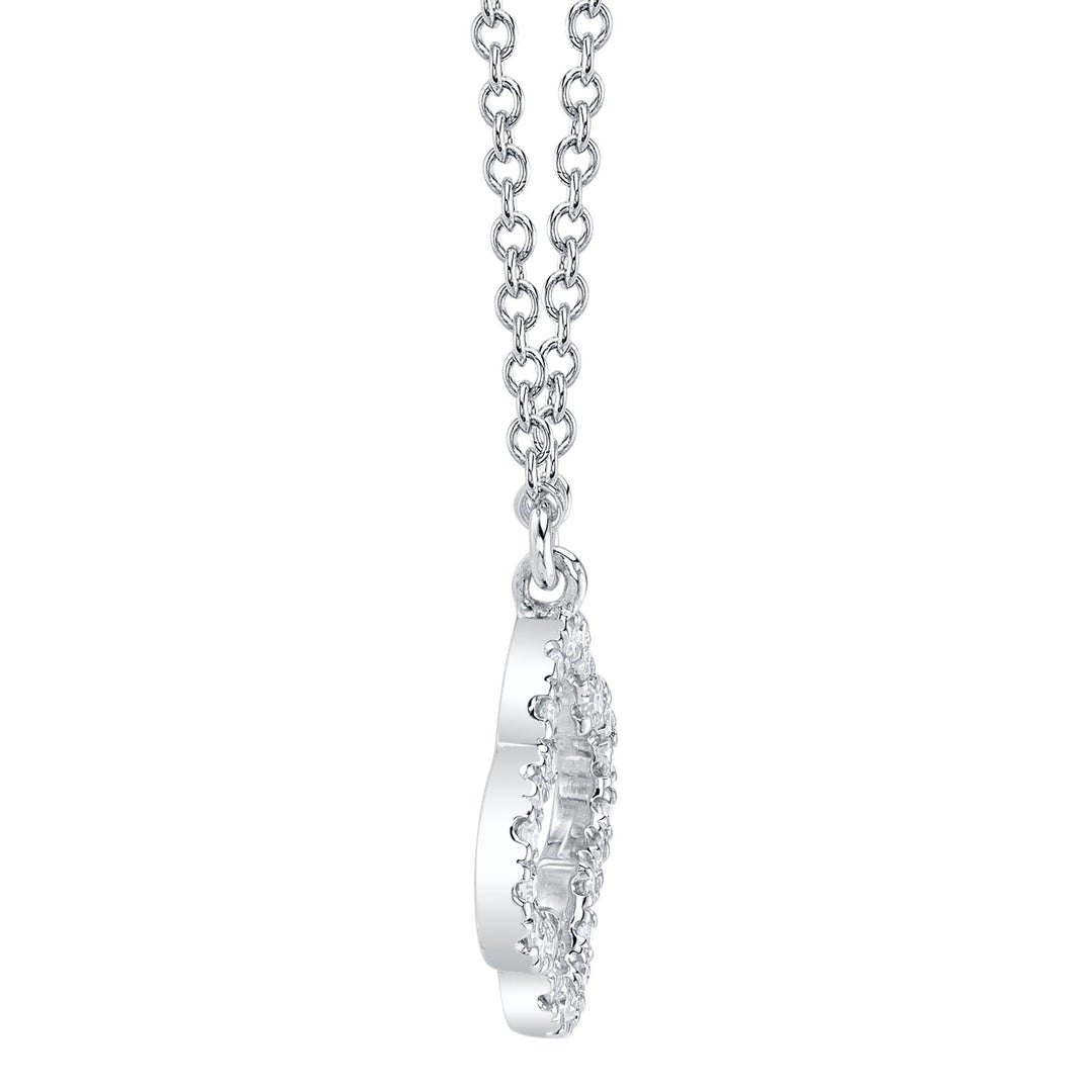 Shy Creation Diamond Clover Necklace - The Diamond Guys
