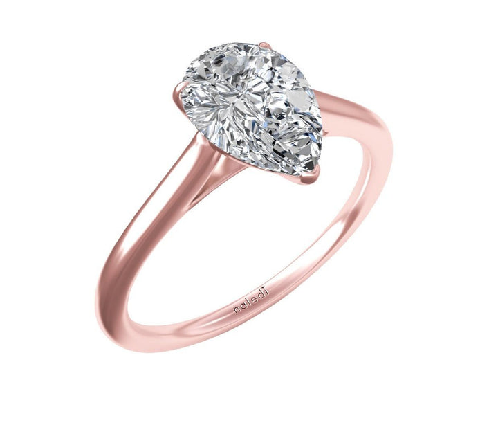 Classic Cathedral Solitaire Engagement Ring - N0423-PS