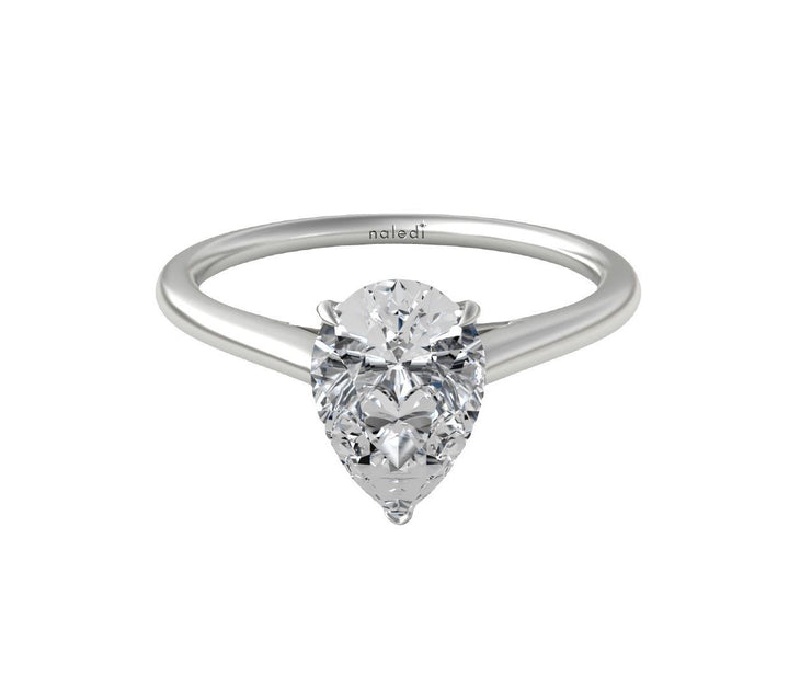 Classic Cathedral Solitaire Engagement Ring - N0423-PS