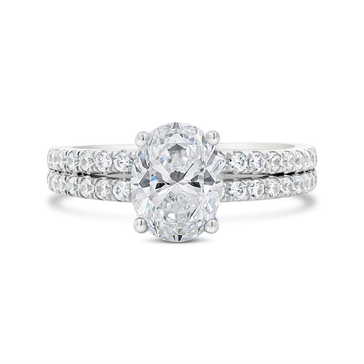 Split Shank Diamond Engagement Ring - YJC6007R