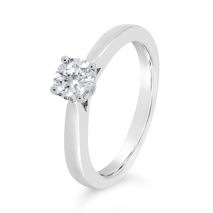 Classic Solitaire Engagement Ring - The Diamond Guys