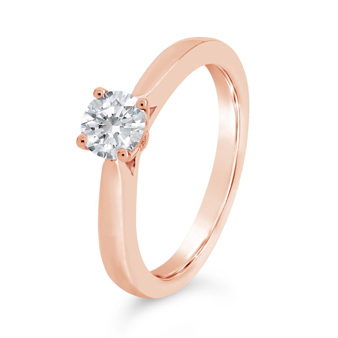 Classic Solitaire Engagement Ring - The Diamond Guys