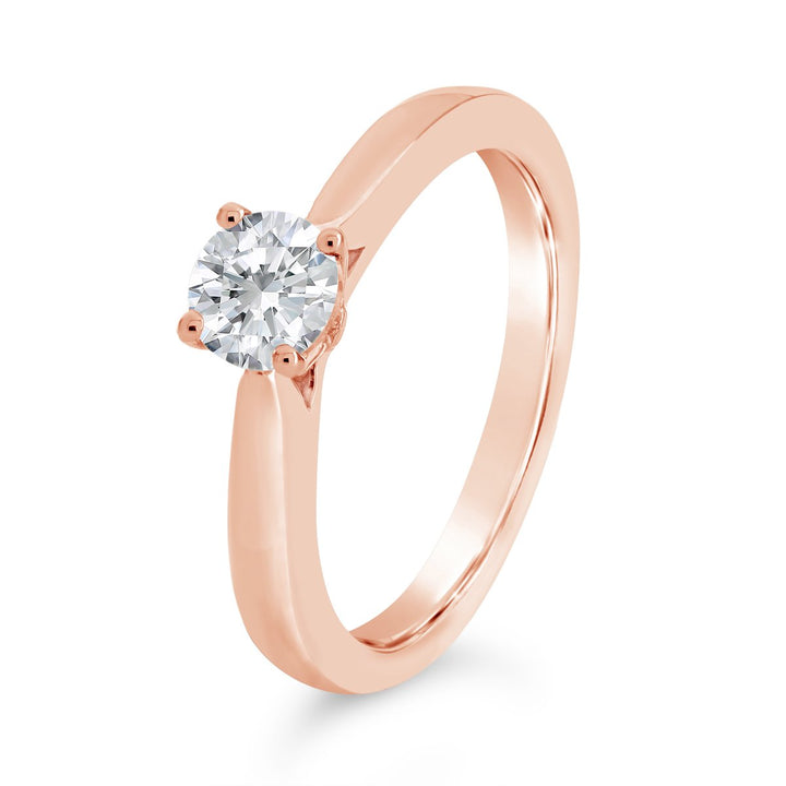 Classic Solitaire Engagement Ring - The Diamond Guys
