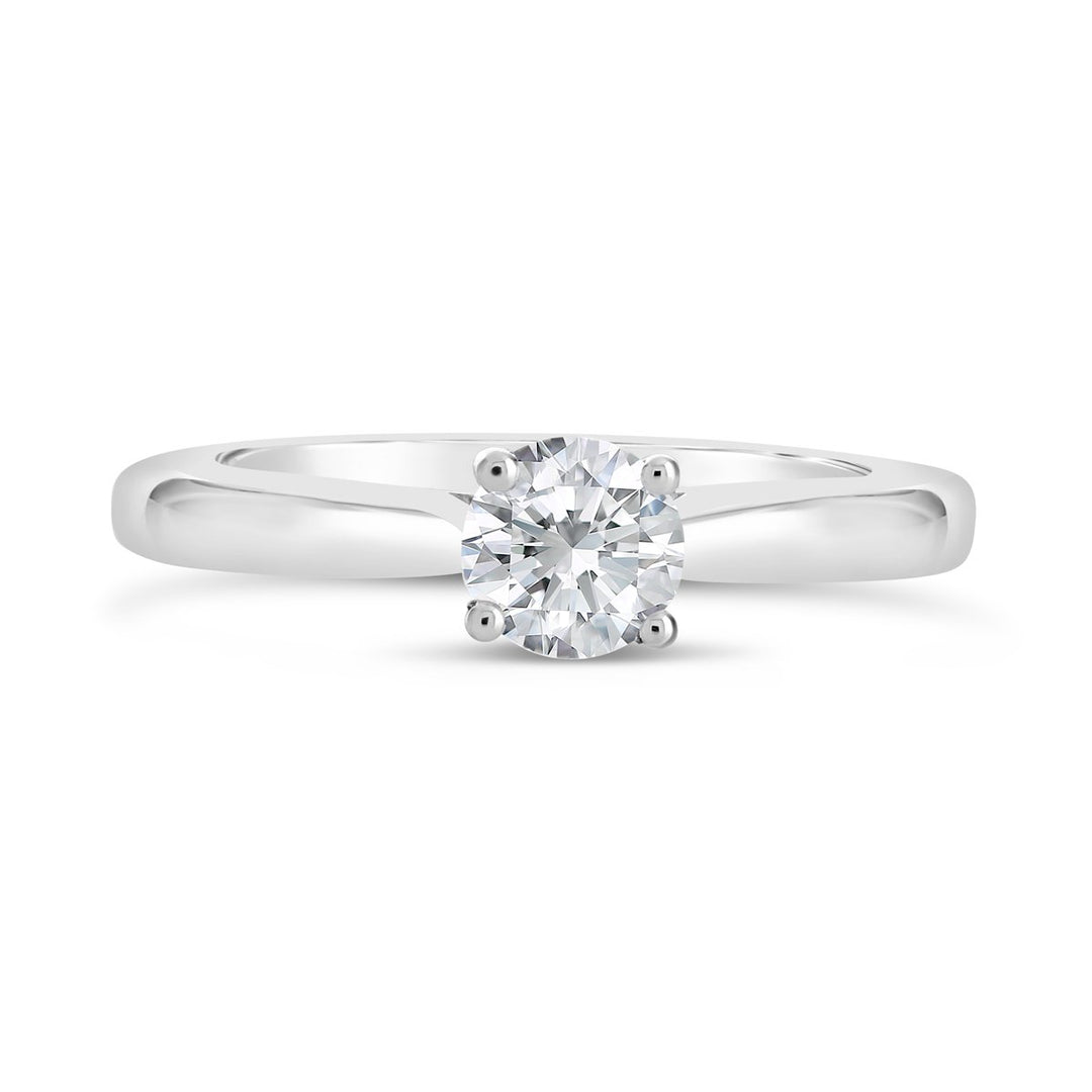 Classic Solitaire Engagement Ring - The Diamond Guys