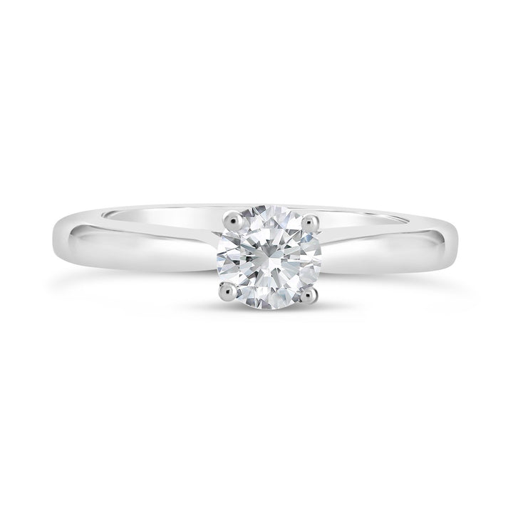 Classic Solitaire Engagement Ring - The Diamond Guys