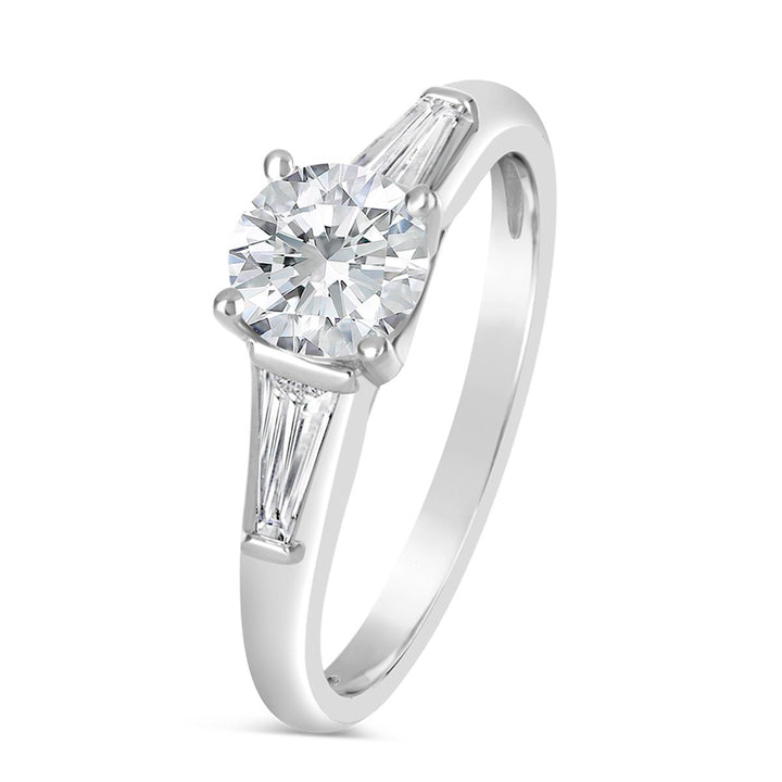 Three Stone Diamond Engagement Ring - The Diamond Guys
