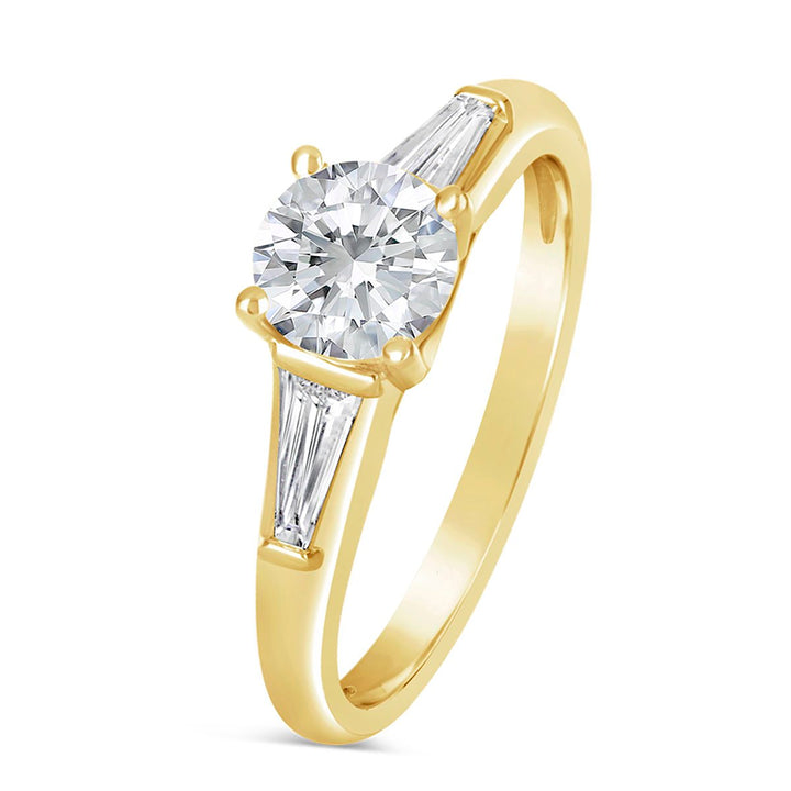 Three Stone Diamond Engagement Ring - The Diamond Guys