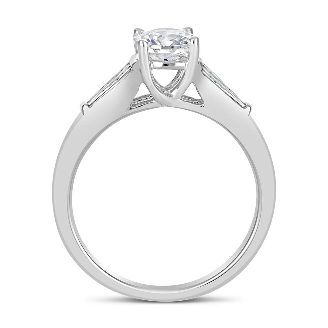 Three Stone Diamond Engagement Ring - The Diamond Guys