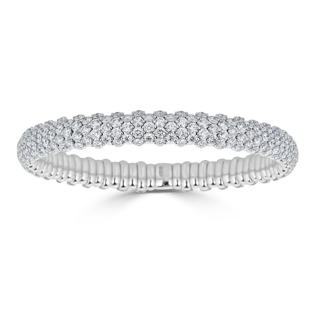 Italian Diamond Stretch Bangle