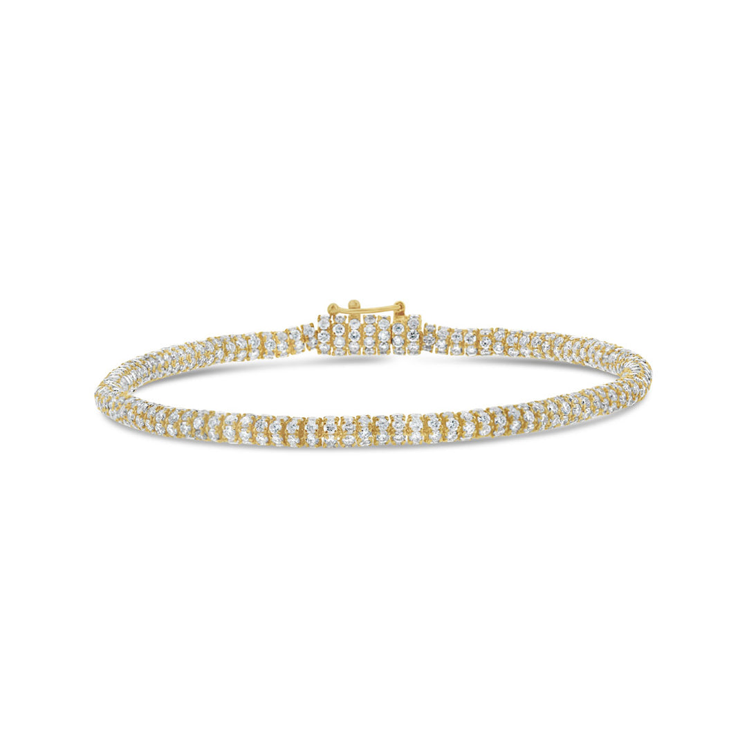 Lab Grown Diamond Pave Eternity Bracelet