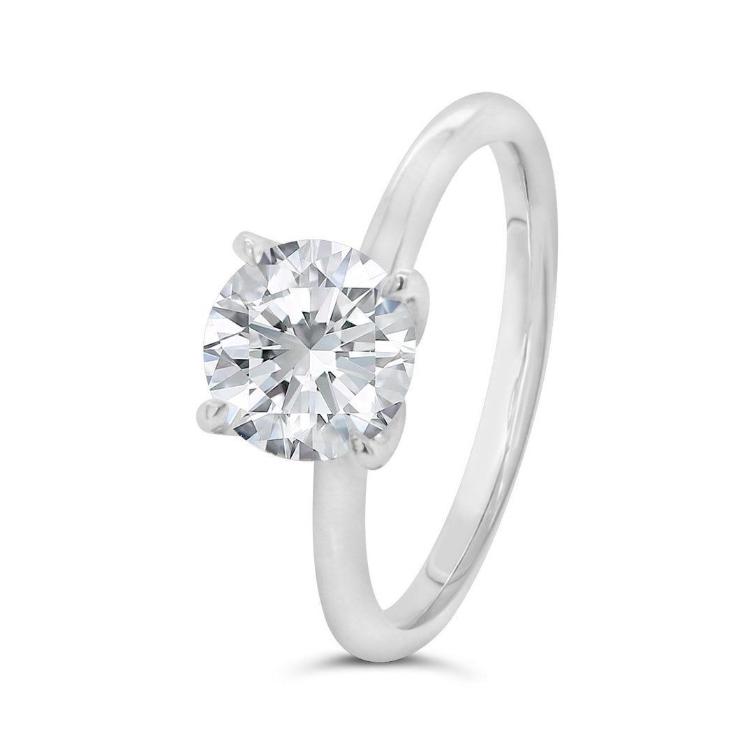 Solitaire Diamond Engagement Ring - YJC3436R - The Diamond Guys