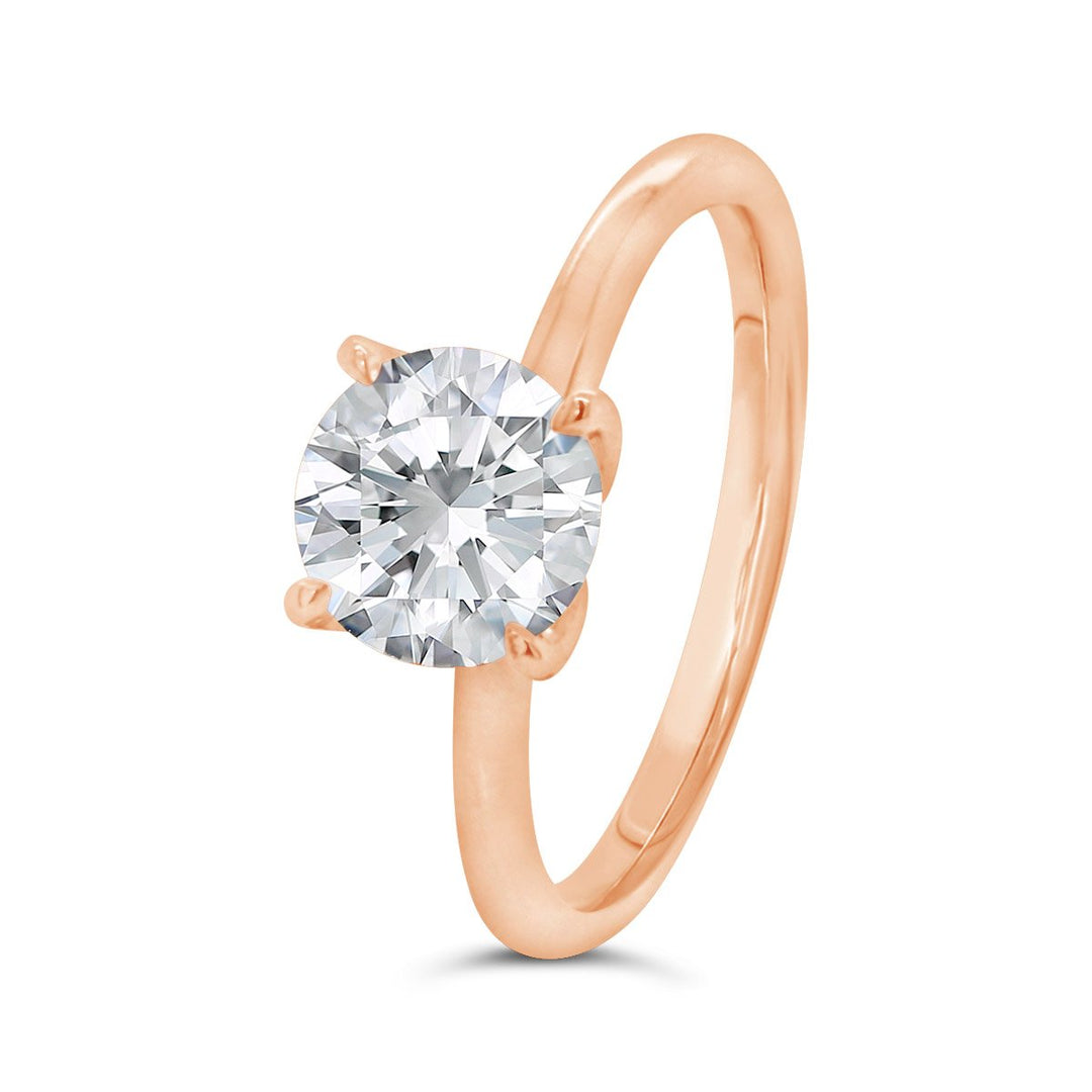 Solitaire Diamond Engagement Ring - YJC3436R - The Diamond Guys