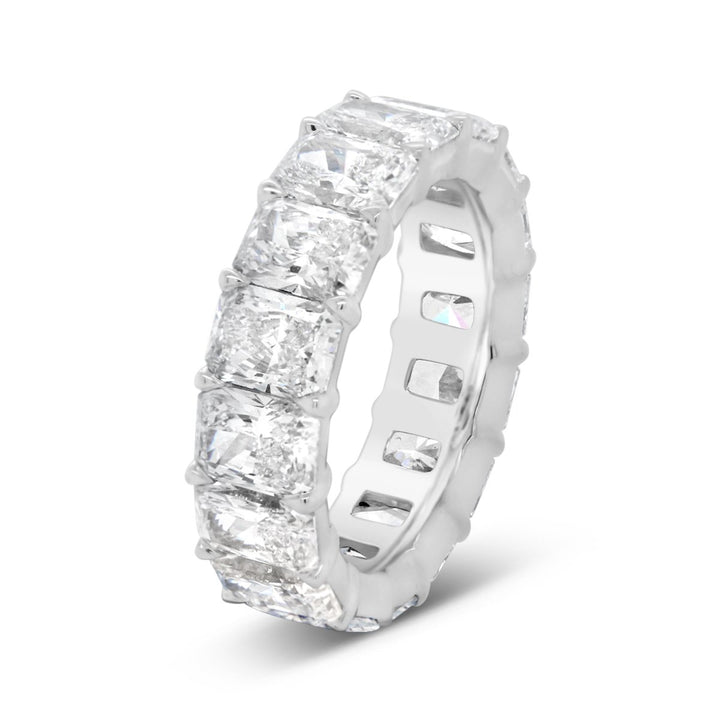 Radiant Cut Lab Grown Diamond Eternity Band - EB543