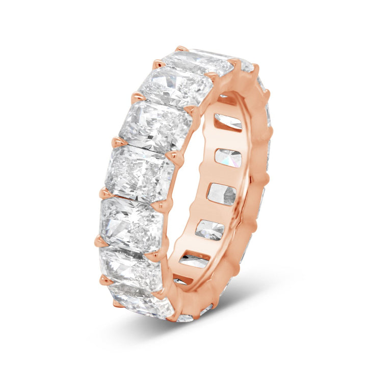 Radiant Cut Lab Grown Diamond Eternity Band - EB543