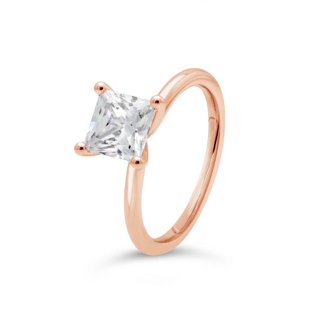 Solitaire Diamond Engagement Ring - The Diamond Guys