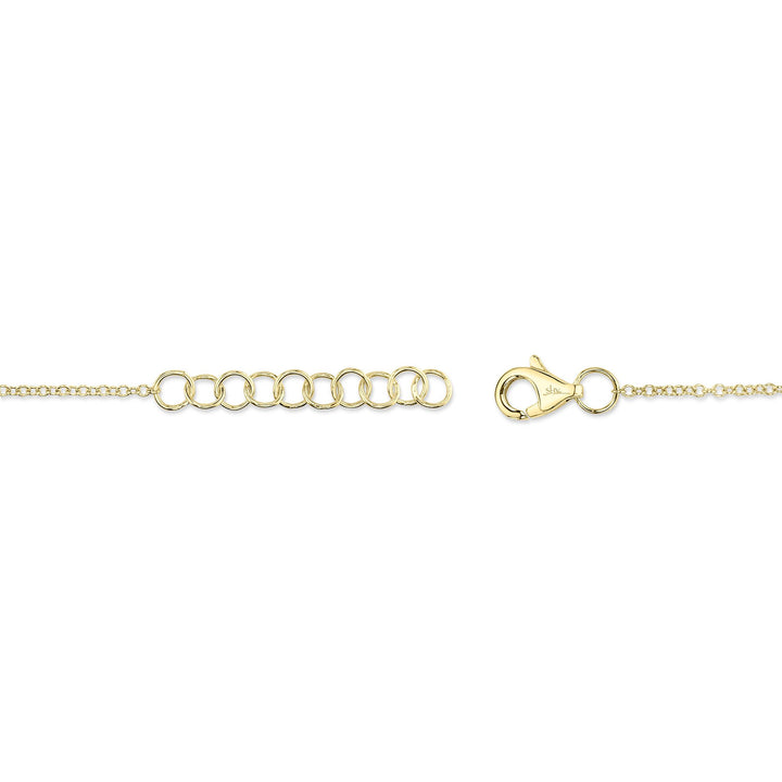 Shy Creation Diamond Love Knot Circle Bracelet - The Diamond Guys