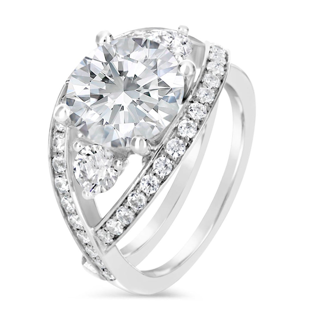 Unique Diamond Engagement Ring - The Diamond Guys