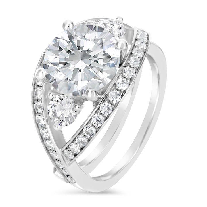 Unique Diamond Engagement Ring - The Diamond Guys