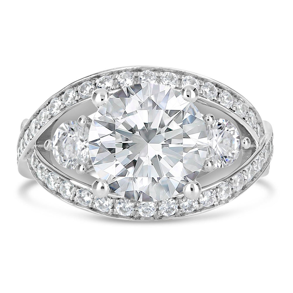 Unique Diamond Engagement Ring - The Diamond Guys