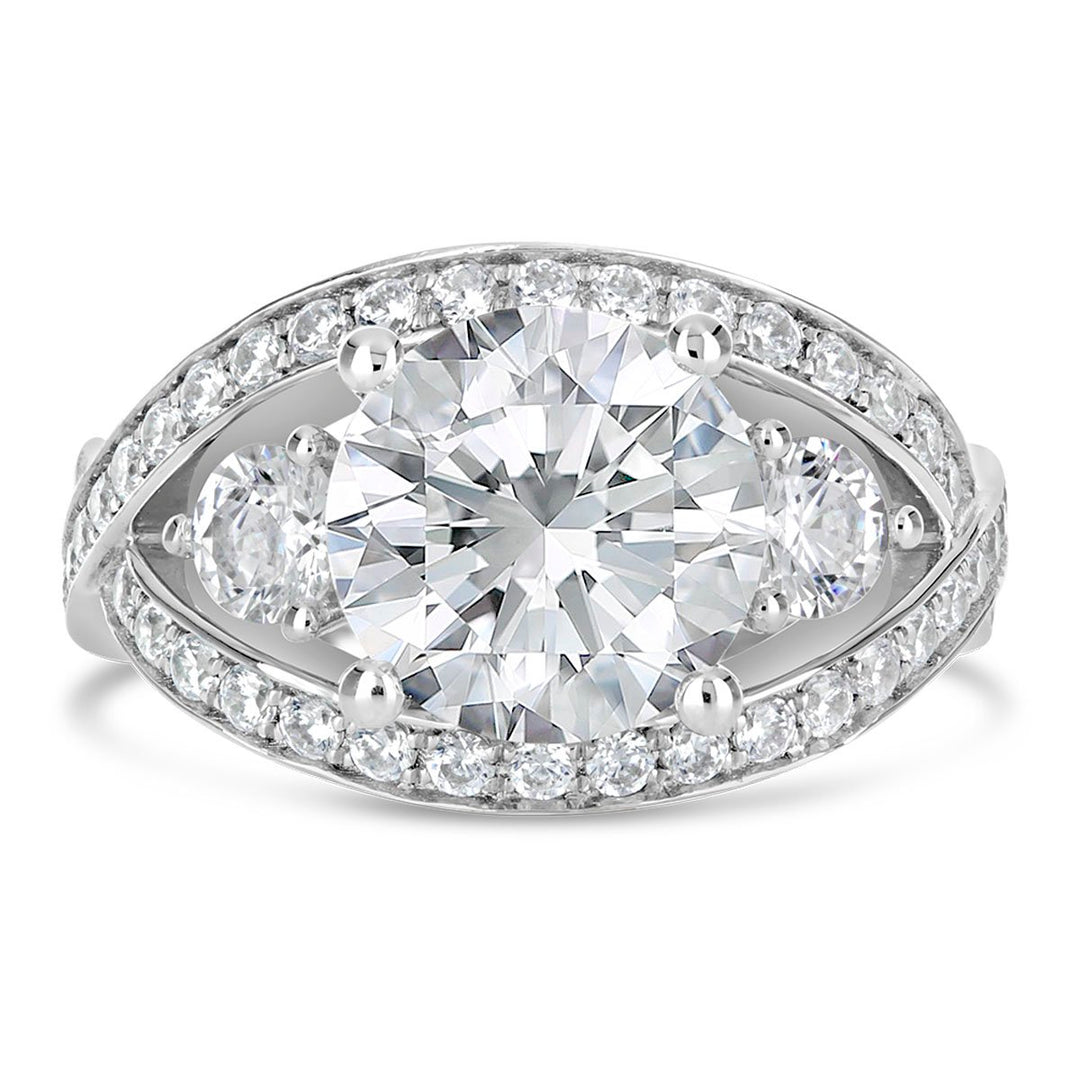 Unique Diamond Engagement Ring - The Diamond Guys