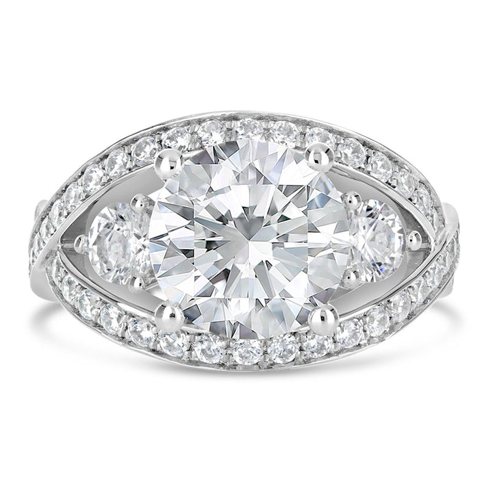 Unique Diamond Engagement Ring - The Diamond Guys