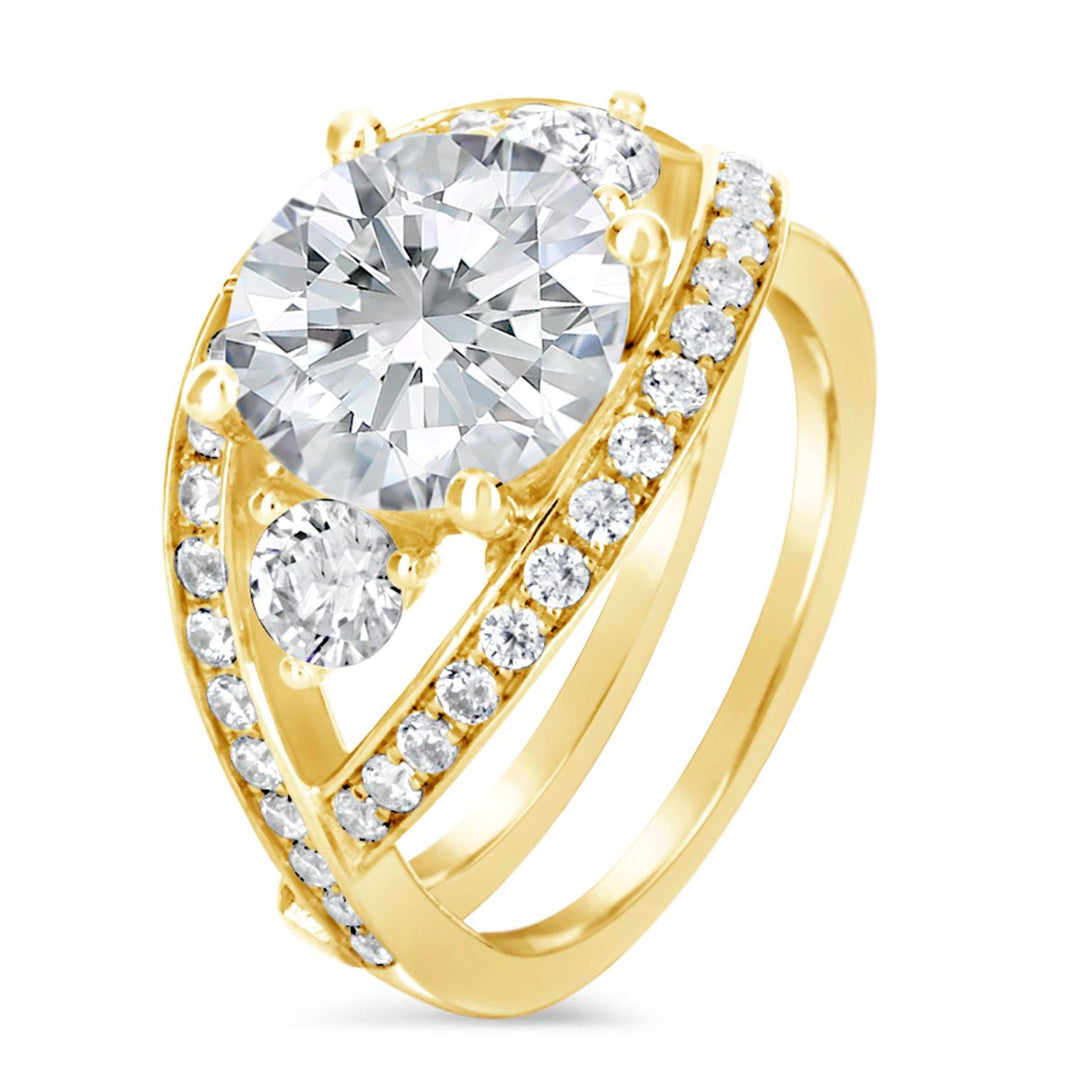 Unique Diamond Engagement Ring - The Diamond Guys