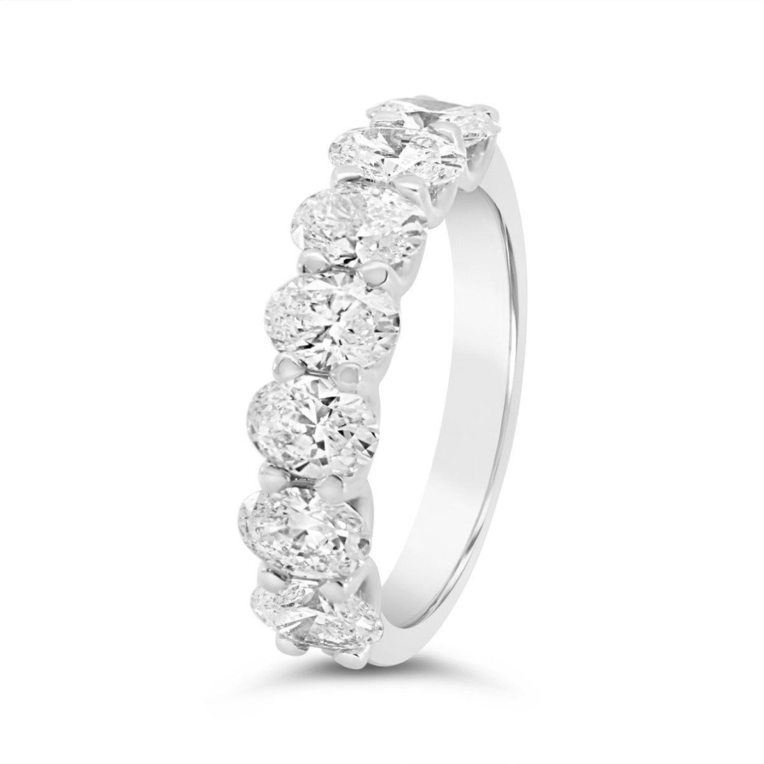 Oval Cut Lab Grown Diamond Band - 2.20 ct. total weight