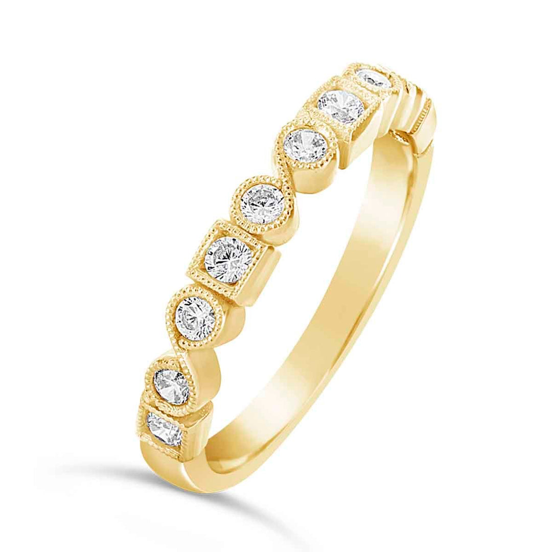 Vintage Inspired Diamond Band - YJA8150R