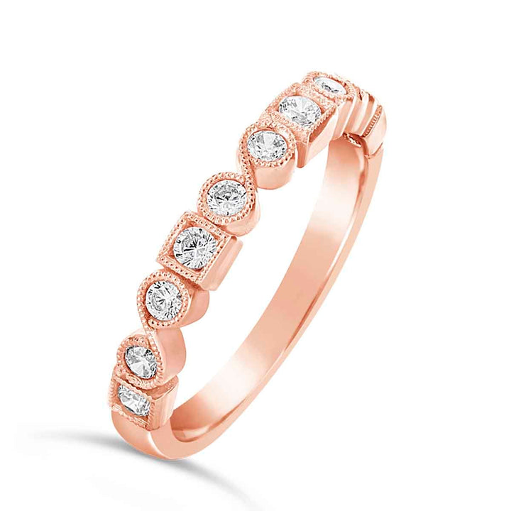 Vintage Inspired Diamond Band - YJA8150R