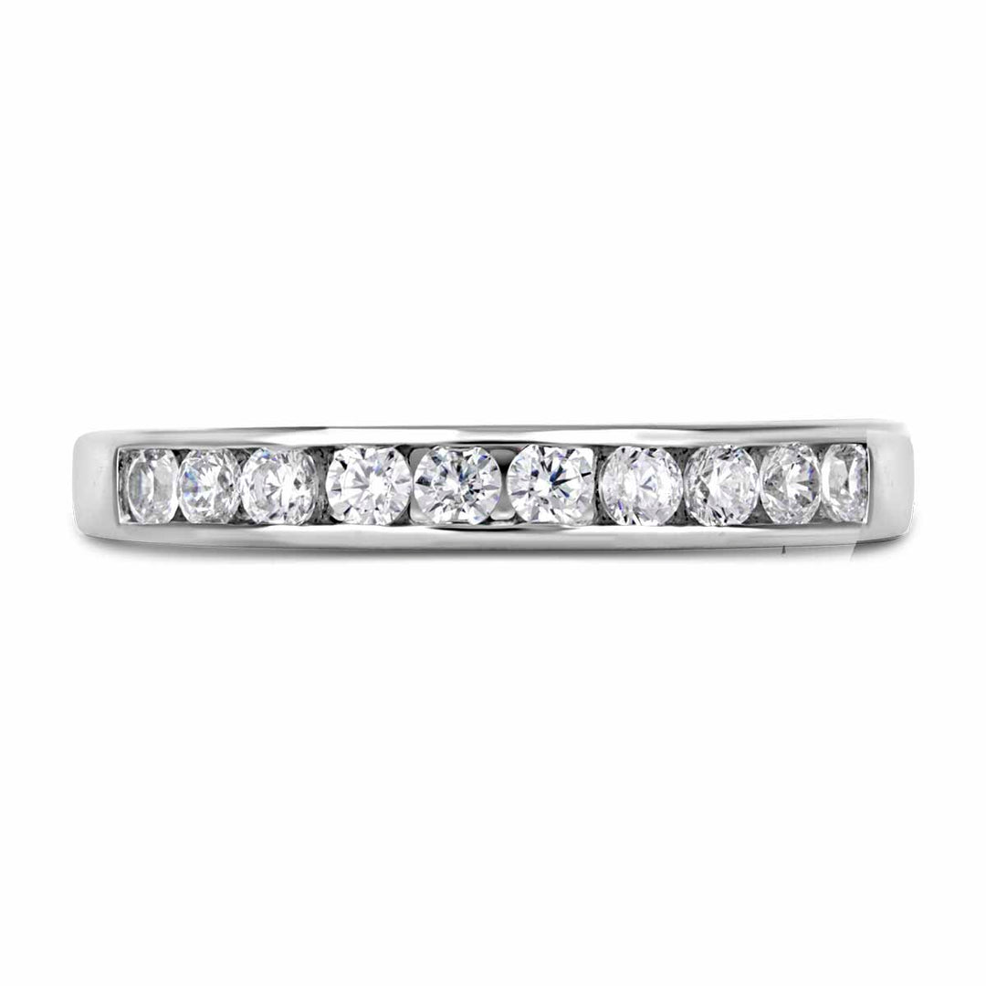 Channel Set Diamond Band - YJB0490R