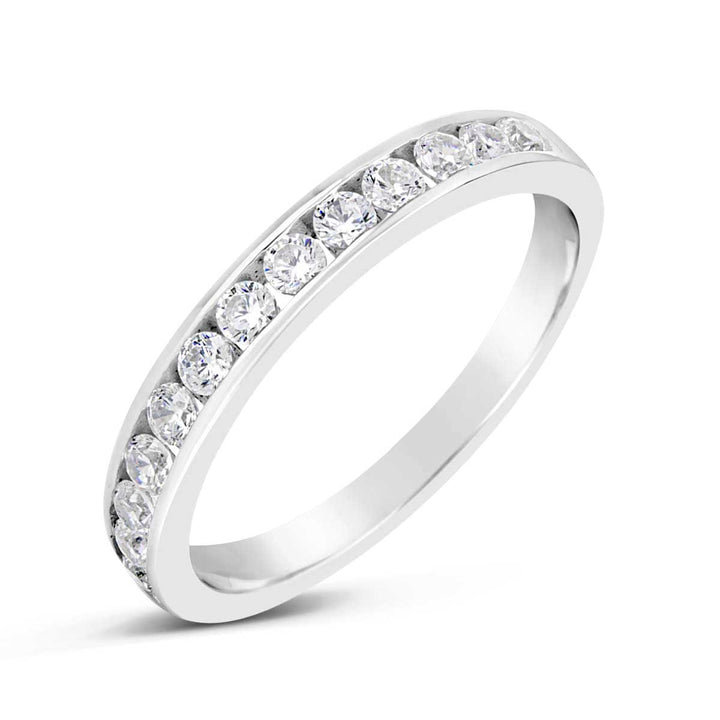 Channel Set Diamond Band - YJB0490R