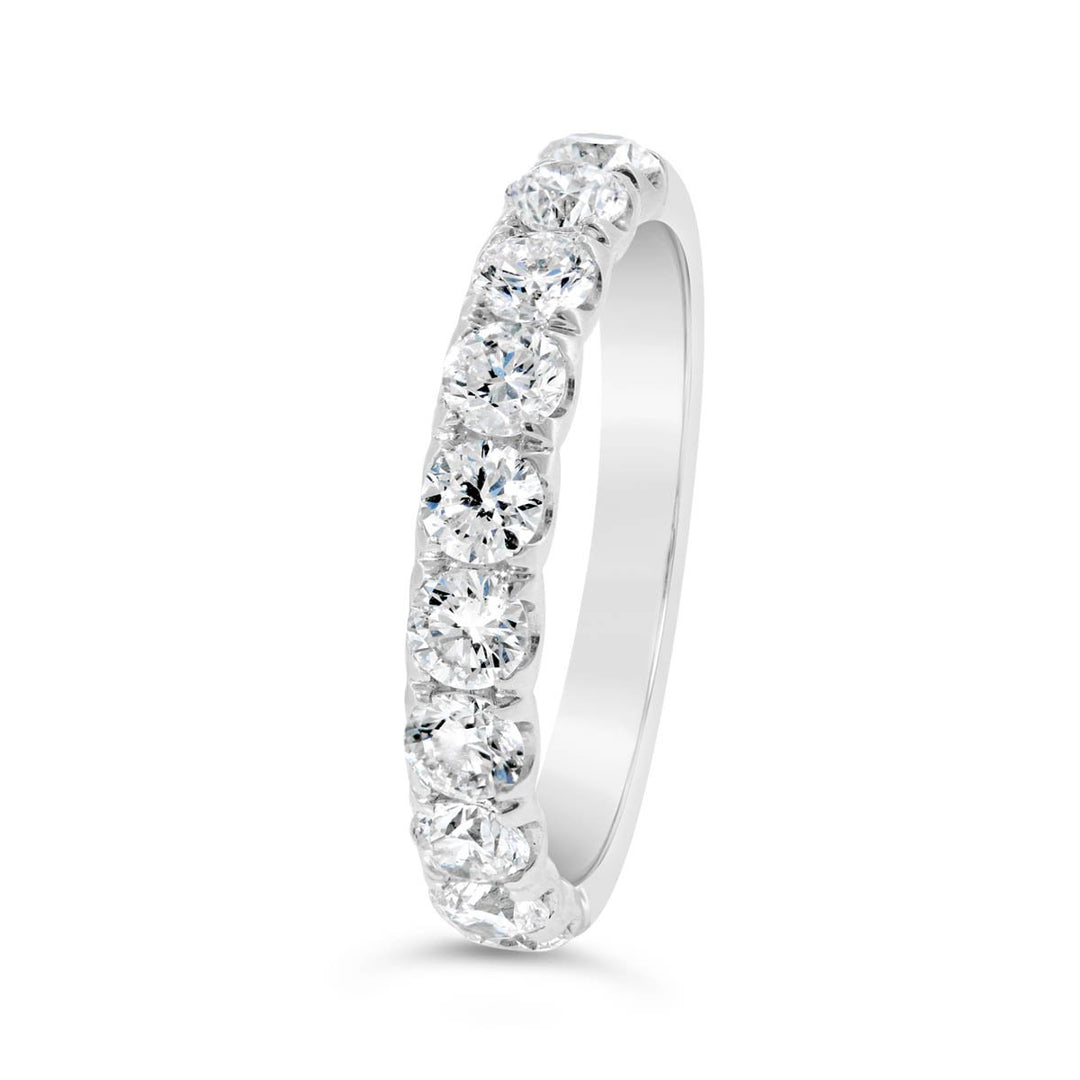 Half Way Set Diamond Band - AR0122 - The Diamond Guys