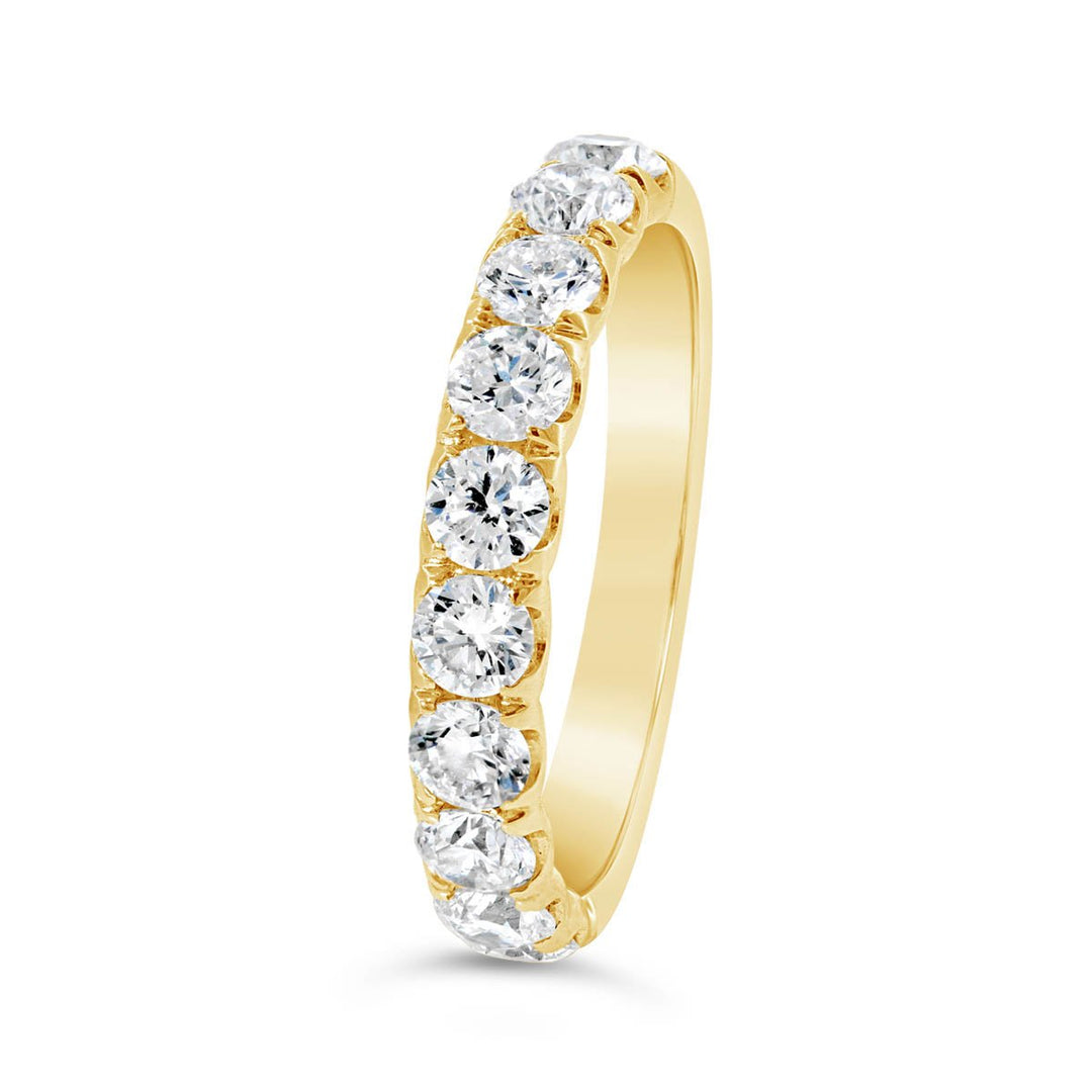 Half Way Set Diamond Band - AR0122 - The Diamond Guys