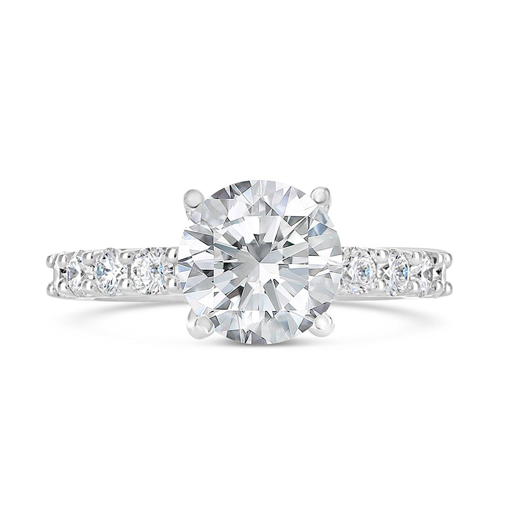 Classic Diamond Engagement Ring Wedding Set-  - YJA6948R-SET