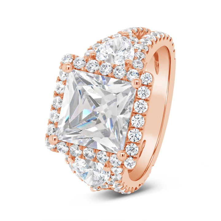 Halo Diamond Engagement Ring