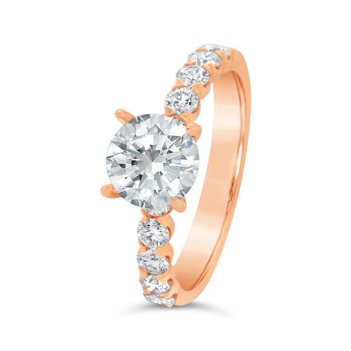 Pave Diamond Engagement Ring - YJC4307R