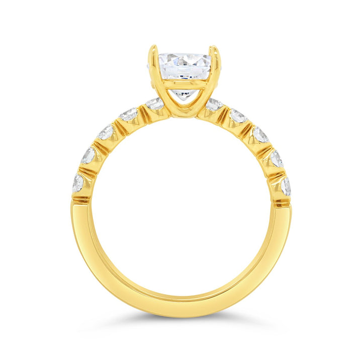 Pave Diamond Engagement Ring - YJC4307R