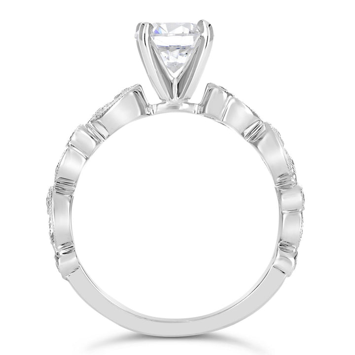 Vintage Style Diamond Engagement Ring - The Diamond Guys