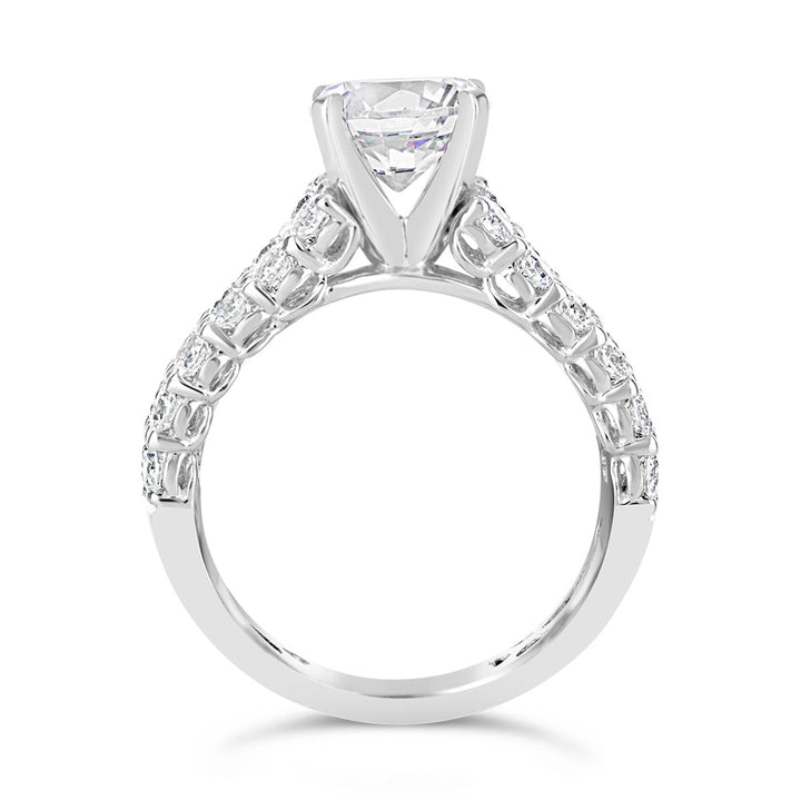 Split Shank Diamond Engagement Ring - ARD1596R
