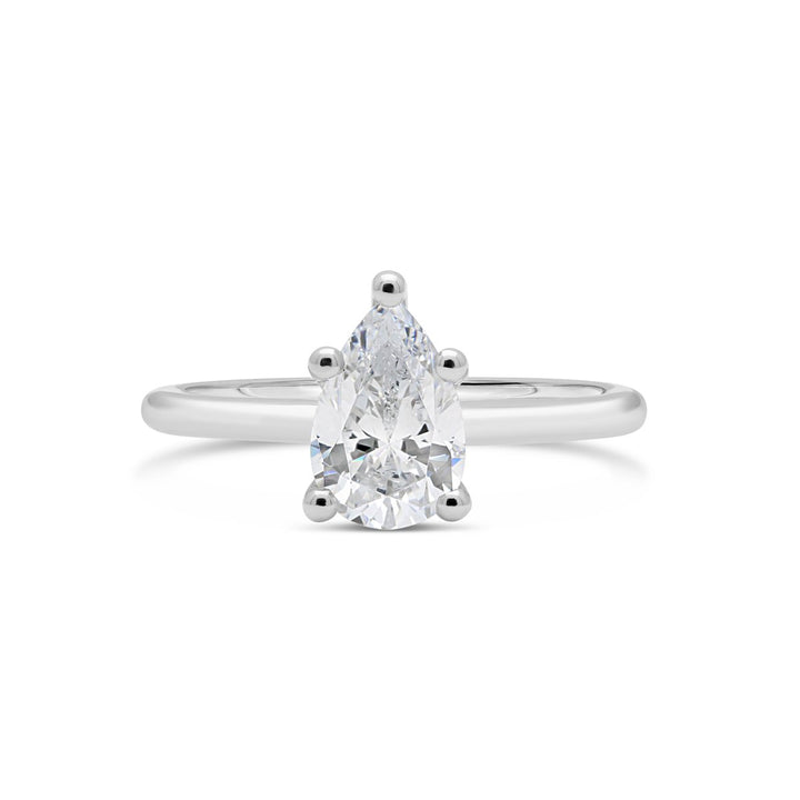 Solitaire Diamond Engagement Ring - The Diamond Guys