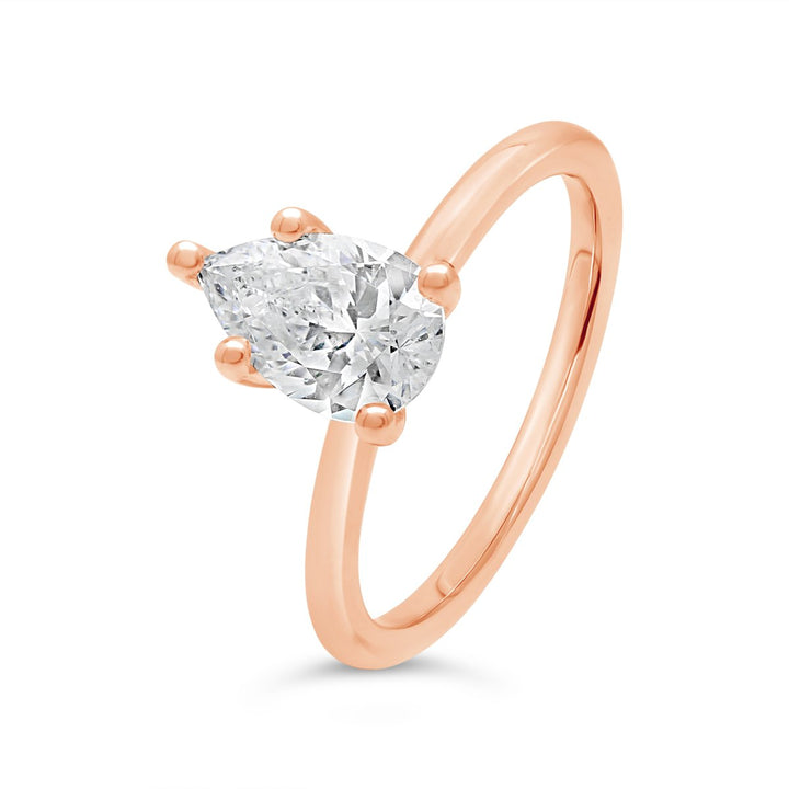 Solitaire Diamond Engagement Ring - The Diamond Guys