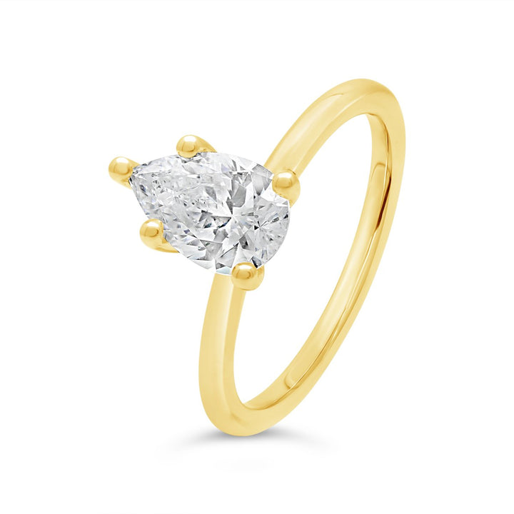 Solitaire Diamond Engagement Ring - The Diamond Guys
