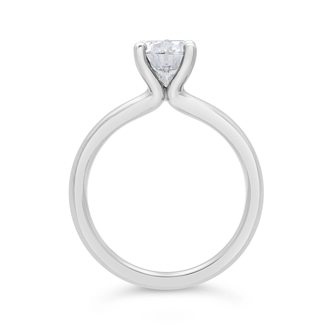 Solitaire Diamond Engagement Ring - The Diamond Guys